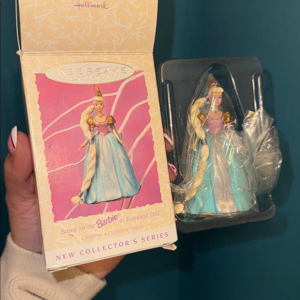 1997 Vintage Barbie Rapunzel Keepsake Ornament
